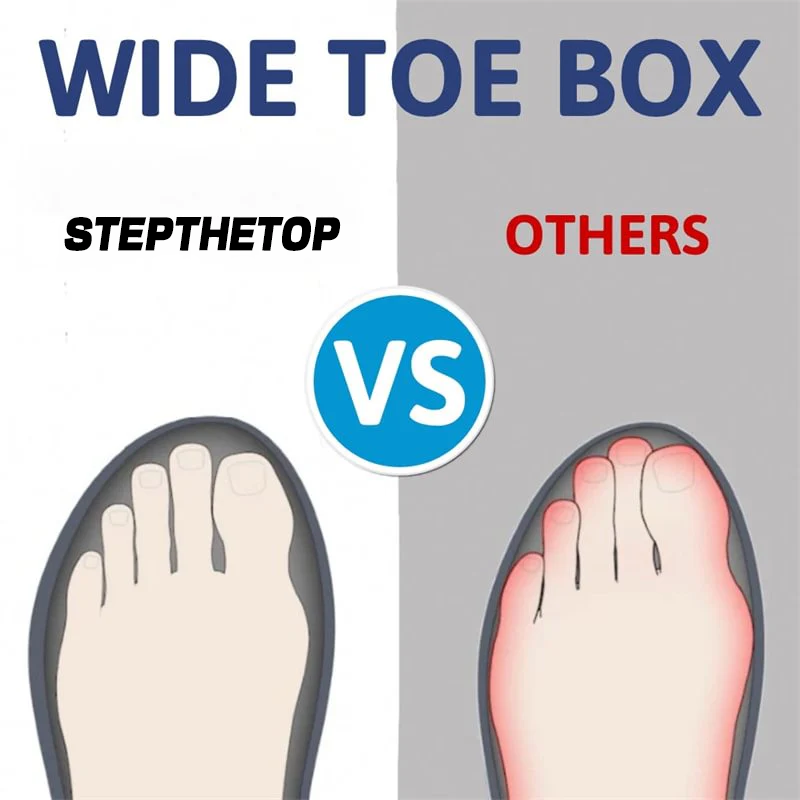 Men’s Slip-On Walking Shoes – Lightweight Cushioned Sole, Waterproof Mesh, Wide Toe Box, Arch Support & Non-Slip Traction