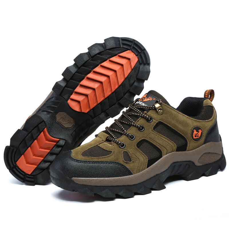 (⏰ Limited Time Sale 70% OFF 🔥) Men’s Outdoor Hiking Shoes – Slip-Resistant & Durable Trekking Sneakers for Mountain Trails & Work Use