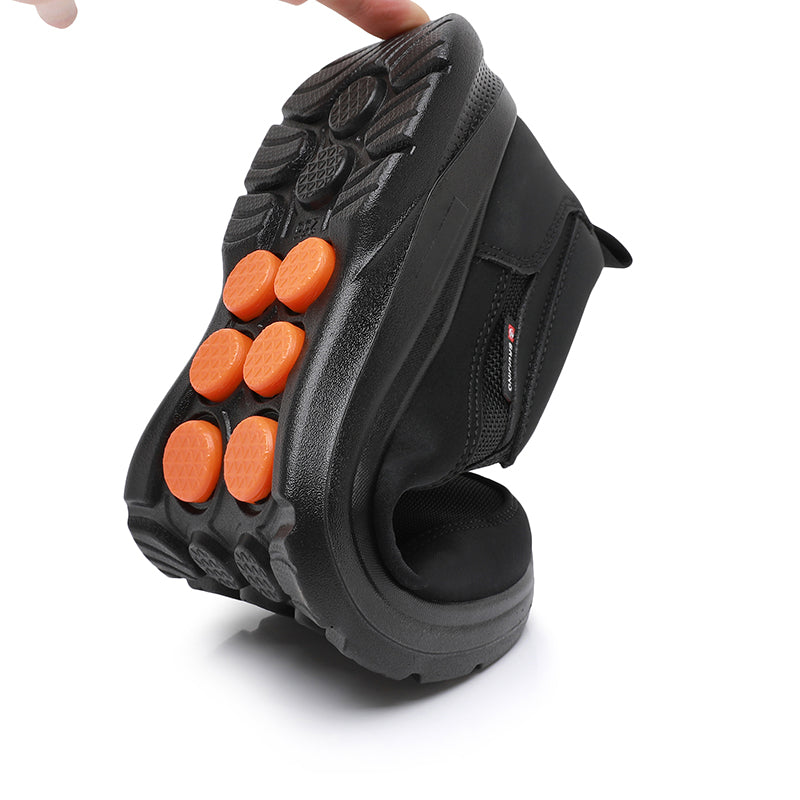 Men's Slip-On Breathable Running Shoes with Arch Support Walking Sneakers