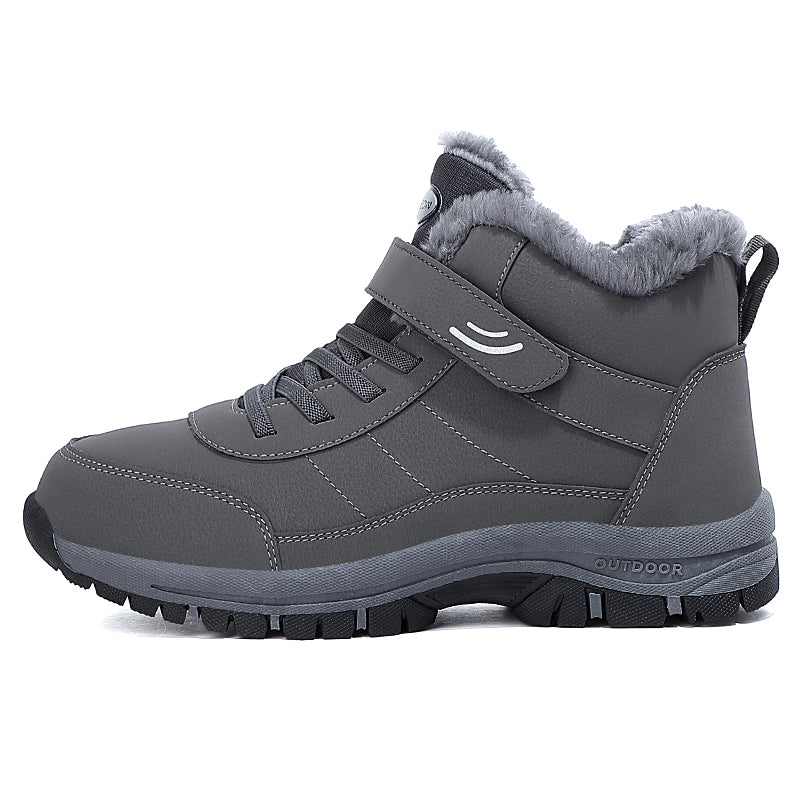 Men’s Waterproof Winter Boots | Warm Lining, Non-Slip Sole, Wide Fit