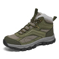 Men's Waterproof Hiking Boots - Breathable Quick-Dry Upper,Mountain Trekking & Outdoor Adventures | All-Terrain Grip & Abrasion-Proof