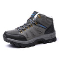 Men’s Warm-Lined Wide Fit Hiking Shoes – Waterproof, Non-Slip & Cushioned Arch Support for Winter Comfort