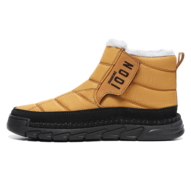 Men's Orthopedic Hiking Boots - Safe and Comfortable Work Boots - Waterproof, Slip-resistant, Impact-resistant, and Puncture-resistant - Wide Toe, Arch Support, and Ankle Support - Money-back Guarantee if ineffective.