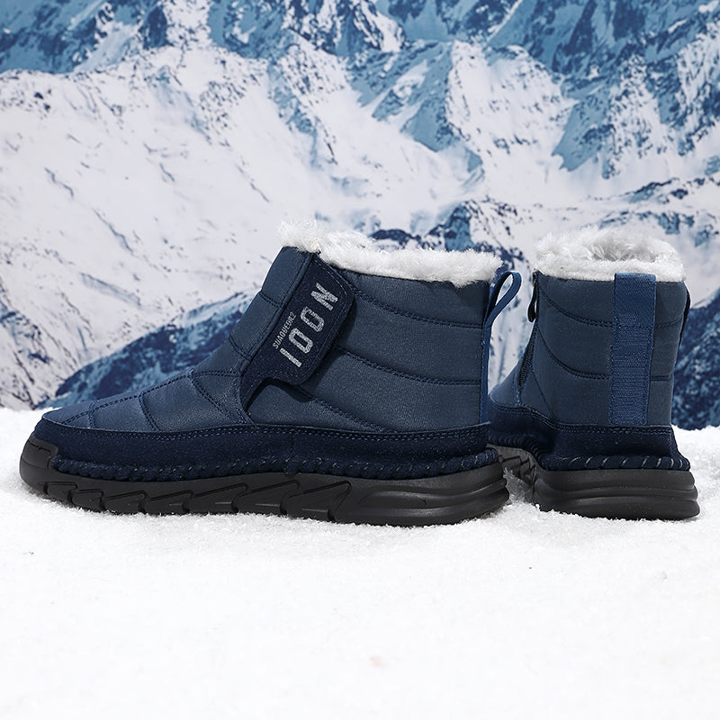 Men's Orthopedic Hiking Boots - Safe and Comfortable Work Boots - Waterproof, Slip-resistant, Impact-resistant, and Puncture-resistant - Wide Toe, Arch Support, and Ankle Support - Money-back Guarantee if ineffective.