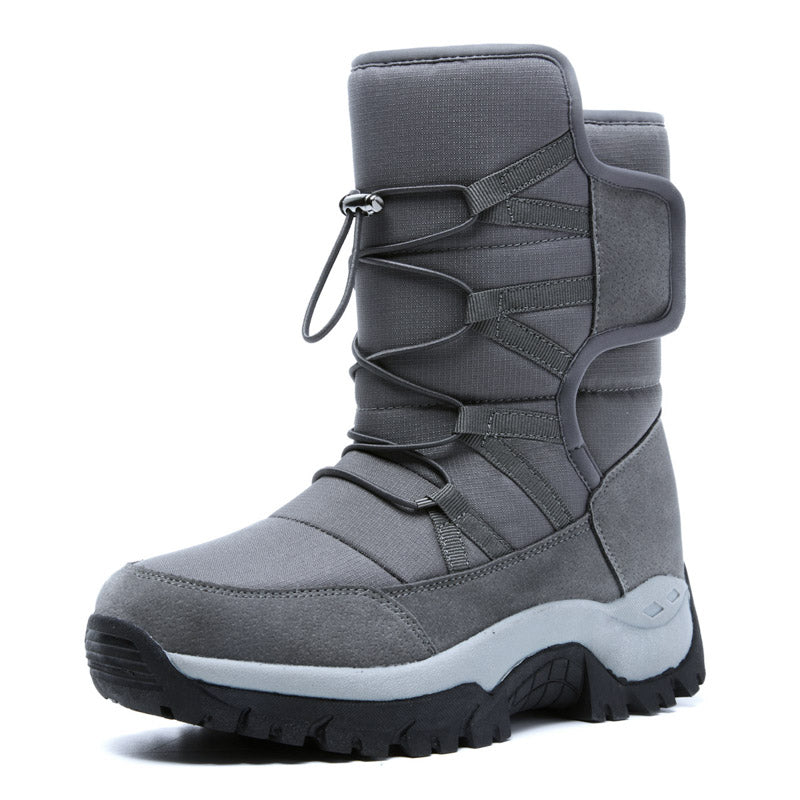 Men's Orthopedic Hiking Boots - Safe and Comfortable Work Boots - Waterproof, Slip-resistant, Impact-resistant, and Puncture-resistant - Wide Toe, Arch Support, and Ankle Support - Money-back Guarantee if ineffective.