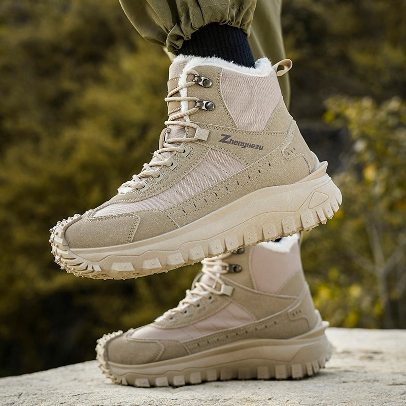 Men's Rehabilitation Protective Boots Safe Comfortable Hiking Boots - No Results, Free Refund