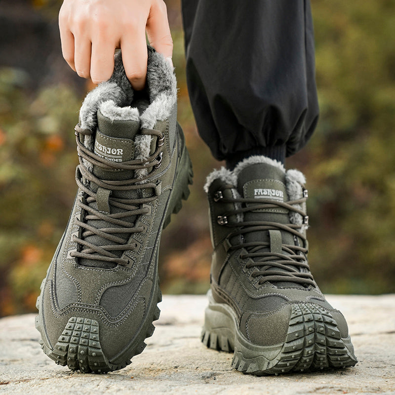 Men's Rehabilitation Protective Boots Safe Comfortable Hiking Boots - No Results, Free Refund