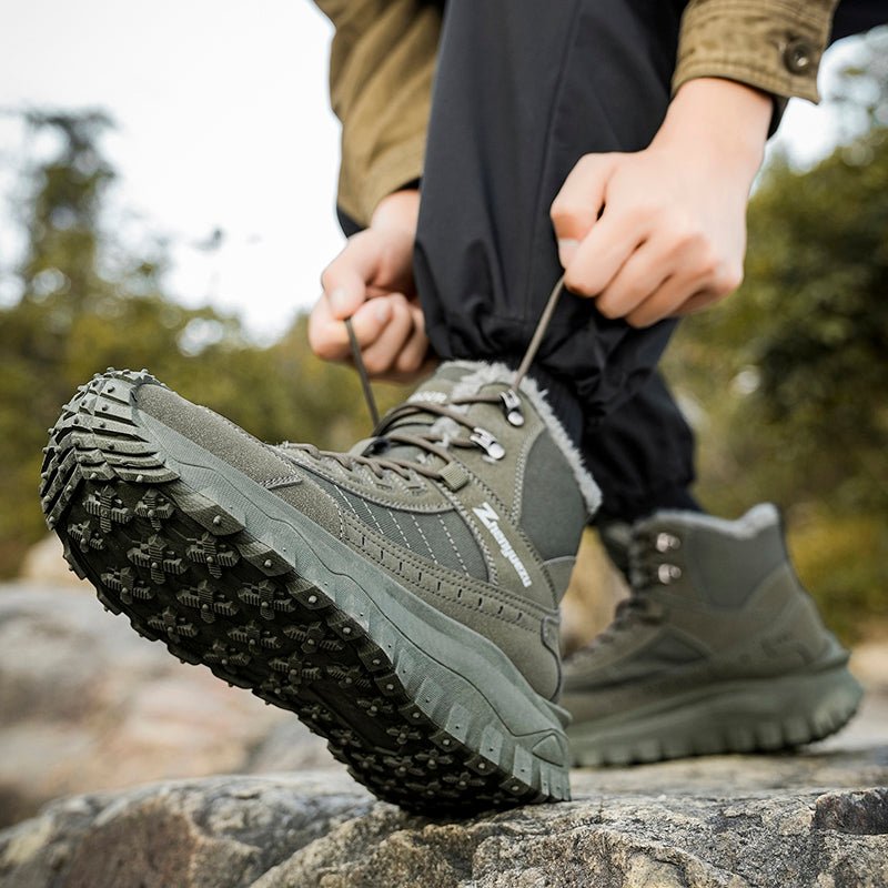 Men's Rehabilitation Protective Boots Safe Comfortable Hiking Boots - No Results, Free Refund