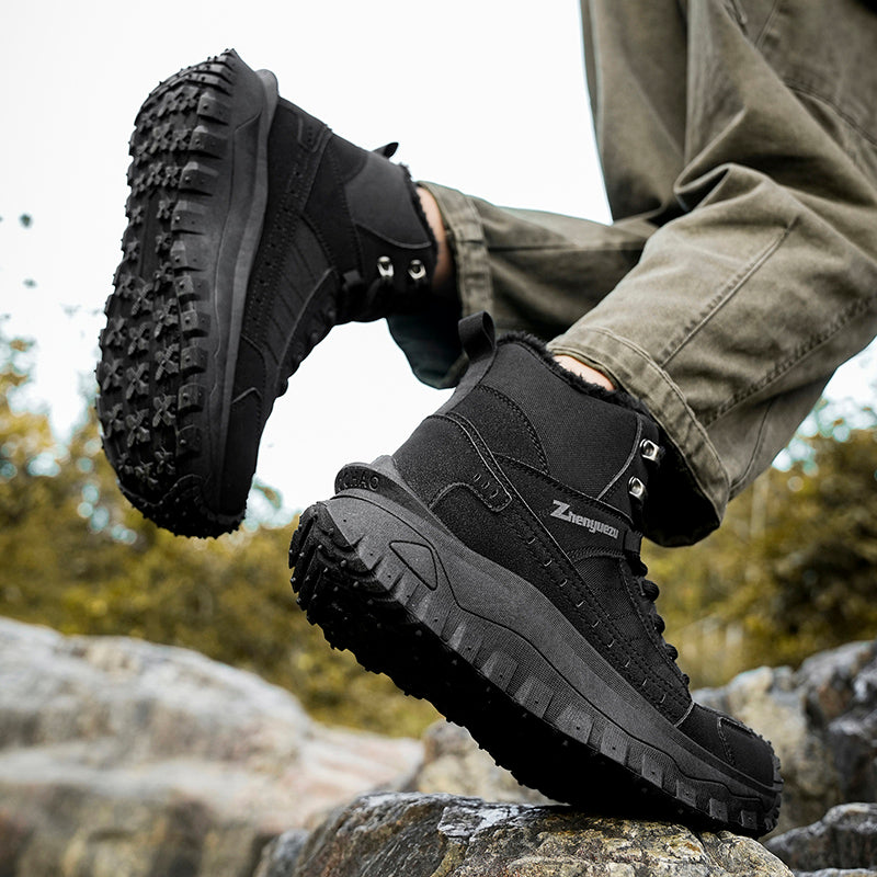 Men's Rehabilitation Protective Boots Safe Comfortable Hiking Boots - No Results, Free Refund