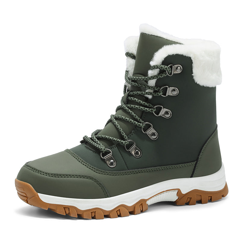 Men's Waterproof Hiking Boots - Breathable Quick-Dry Upper,Mountain Trekking & Outdoor Adventures | All-Terrain Grip & Abrasion-Proof