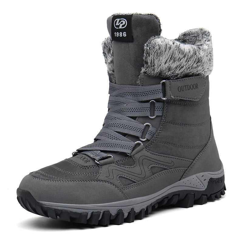 Men’s Non-Slip Hiking & Work Shoes, Wide Fit, Arch Support, Cushioned, Waterproof