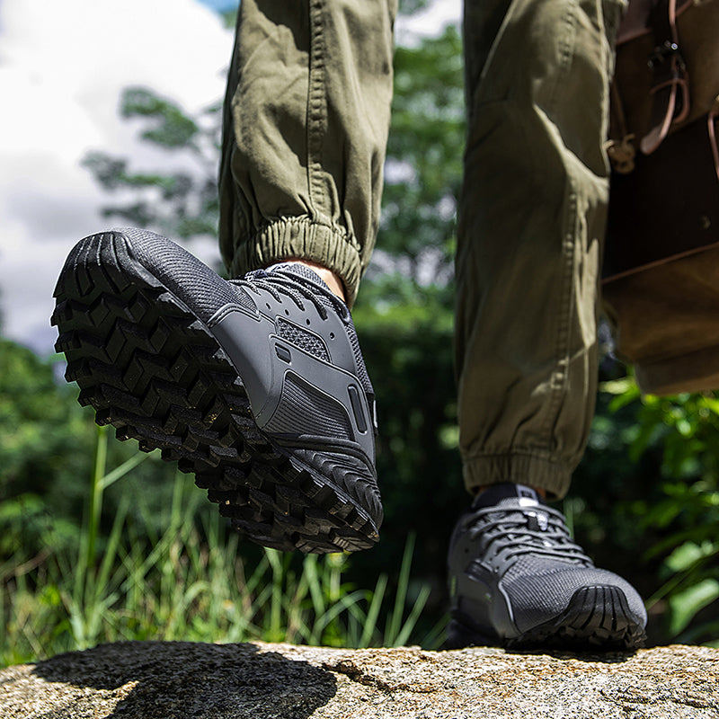 Free Orthotic Insole Included – Men’s Performance Running Shoes with Breathable Knit, Arch Support & Responsive Cushioning