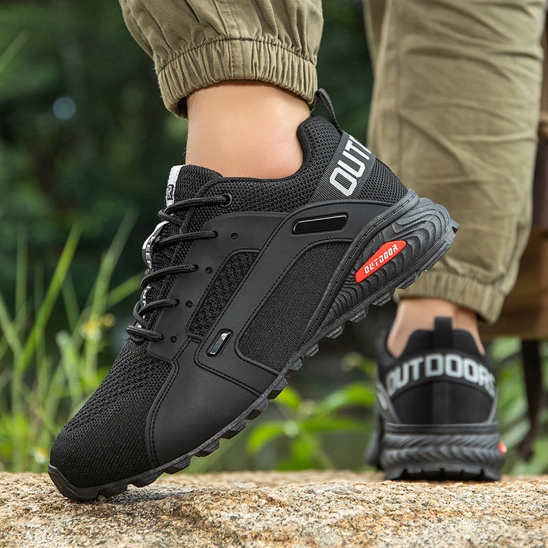 Free Orthotic Insole Included – Men’s Performance Running Shoes with Breathable Knit, Arch Support & Responsive Cushioning